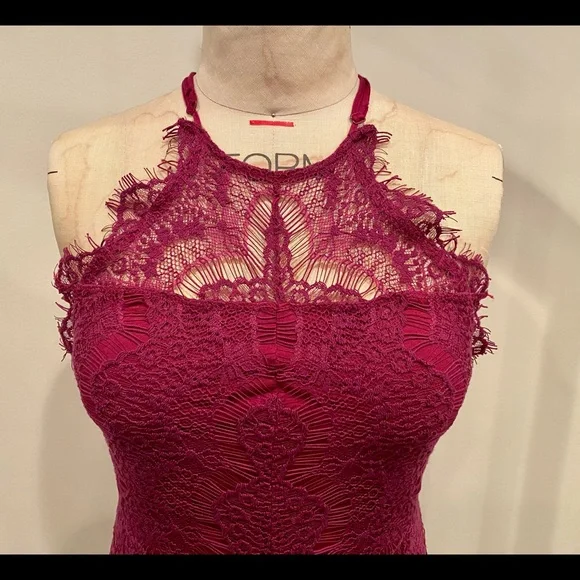 Free People lace halter dress - Picture 8 of 10